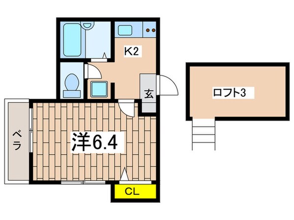 パシフィックヒルズの物件間取画像